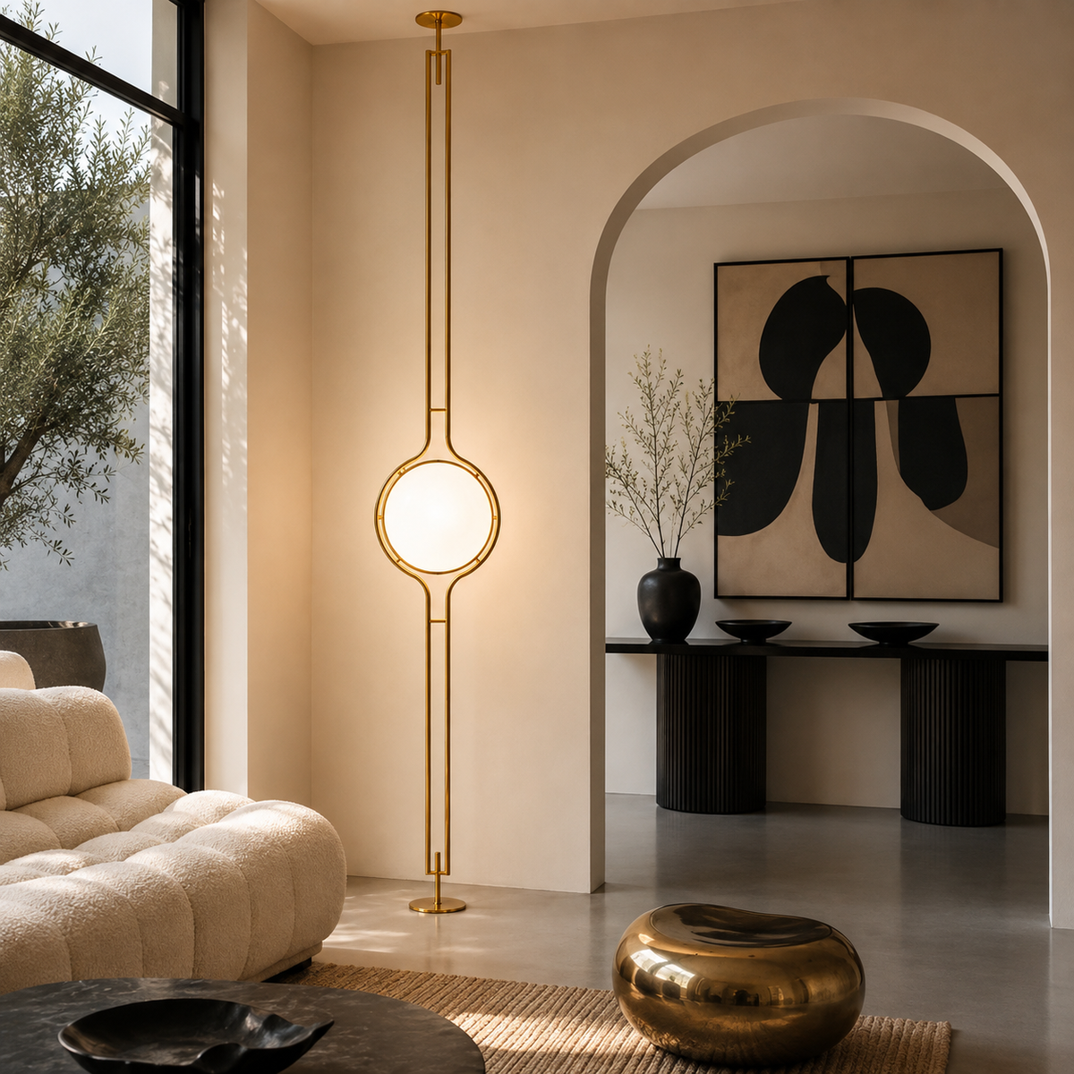 NOVA | CANDEEIRO DE PÉ PARA LUZ AMBIENTE