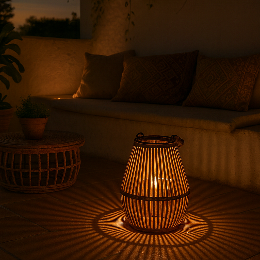 NOOR | LANTERNA SOLAR PARA EXTERIOR