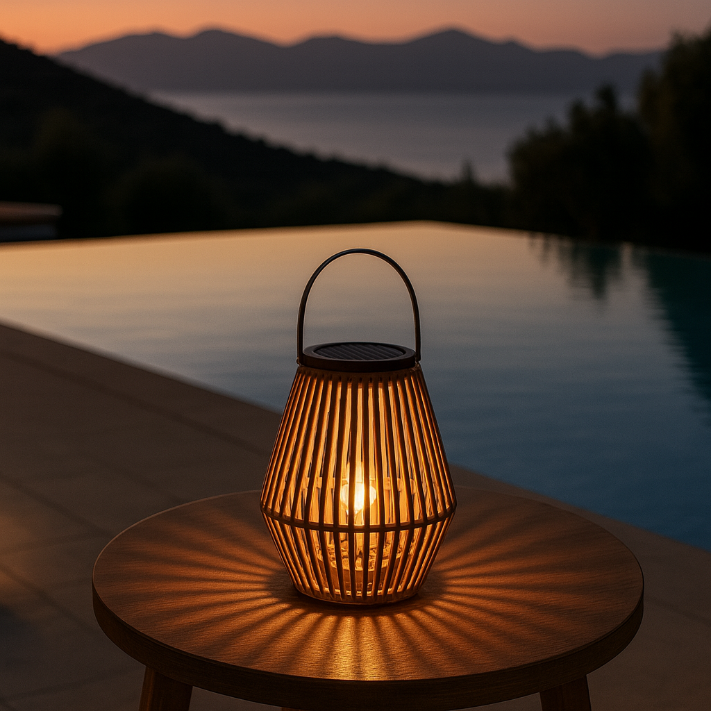 NOOR | LANTERNA SOLAR PARA EXTERIOR